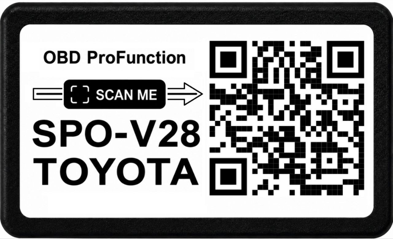 ماژول هوشمند ۲۸ کاره OBD Pro Function V28 تویوتا